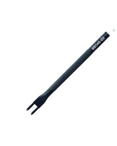 GAFFEL för söm med 2 tänder 2 mm hålavstånd