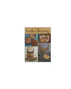 THE ART OFLEATHER BURNING engelsk text