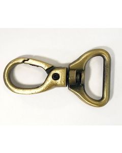 KARBINHAKE antikmässing 20 x 47 mm