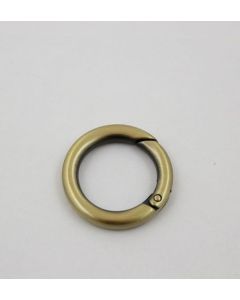 O-RING med öppning 20 x 5 mm antikmässing
