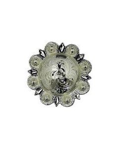 CONCHO prick 19 mm silver