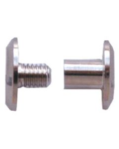 CHICAGOSKRUV nickel 5 x 9 mm 100  pack