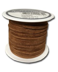 LASKREM mocka 3 mm medium brown  rulle ca 22 meter