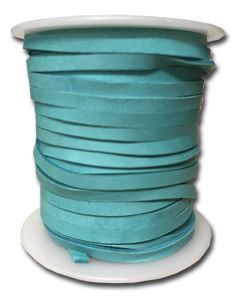 HJORTLASKREM läder 3 mm turquise 1,8 meter