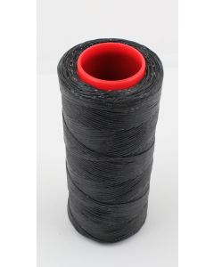 SYNTETISKTRÅD vaxad svart/black 1 mm 100 g