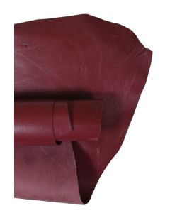 GETSKINN krom trento/vinröd ca 0,7-1 mm