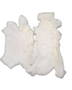 KANINSKINN vit vegetabilgarvad