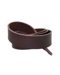 LÄDERREM mörk brun 3-3,5 mm 20 mm