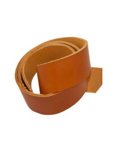 LÄDERREM 4 mm ljusbrun 10 mm