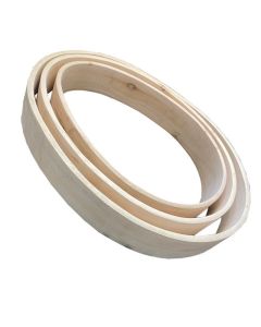 TRUMMRAM äggform trä ca 45 x 7 cm