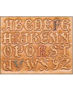 SCHABLON alfabetet 45mm 72018