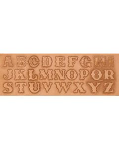 SCHABLON alfabete 19mm 72540