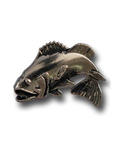 CONCHO fisk nickel 25 x 20 mm